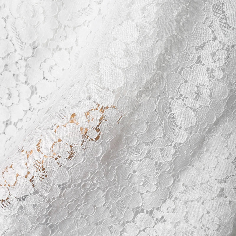 Lace Striped Patchwork Casual Shorts