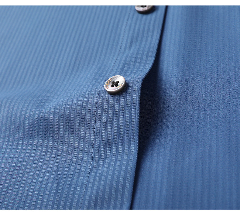 Casual Small-Thin Striped Slim Fit Shirt