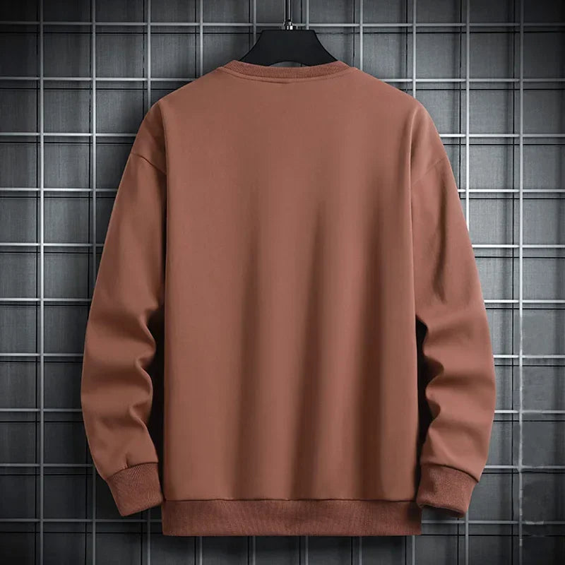 Fashion Solid Casual Letter Sweater