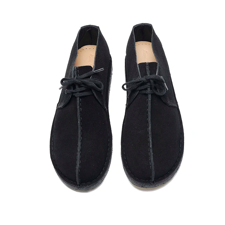 Casual Retro Style Leather Shoes