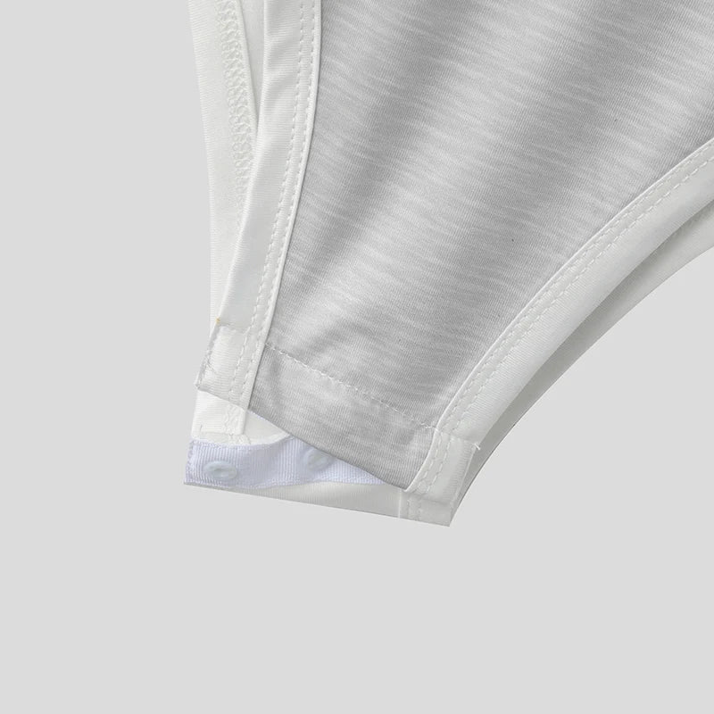 15 Number Printing Sleeveless Bodysuit