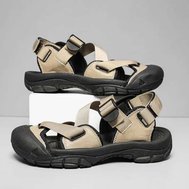 Air Mesh Buckle Straps Casual Sandals