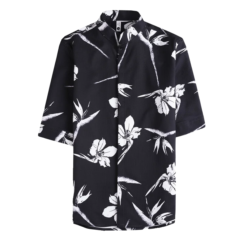 Floral Medium Sleeved Casual Shirt