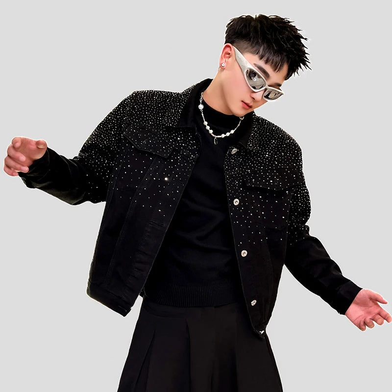 Casual Versatile Sparkling Shoulder Jacket