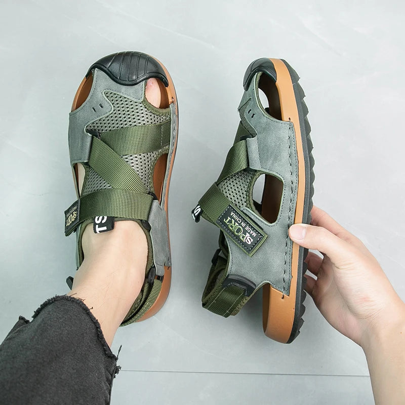 Breathable Casual Outdoor Microfiber Sandals