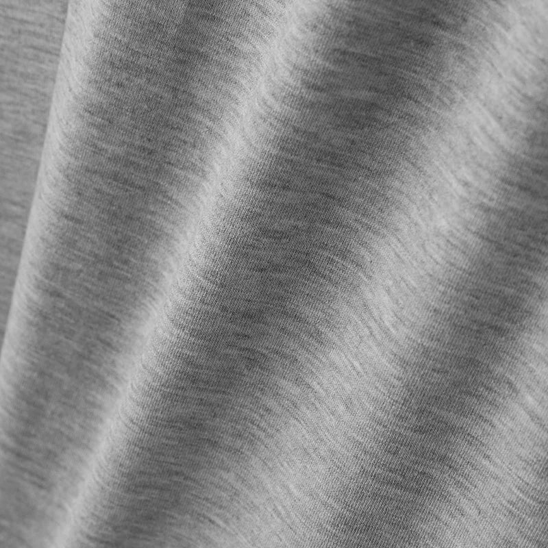 Irregular Solid O-Neck Zipper T-Shirt