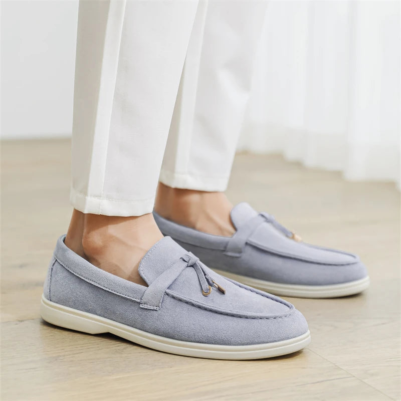 Casual PU Leather Solid Loafers