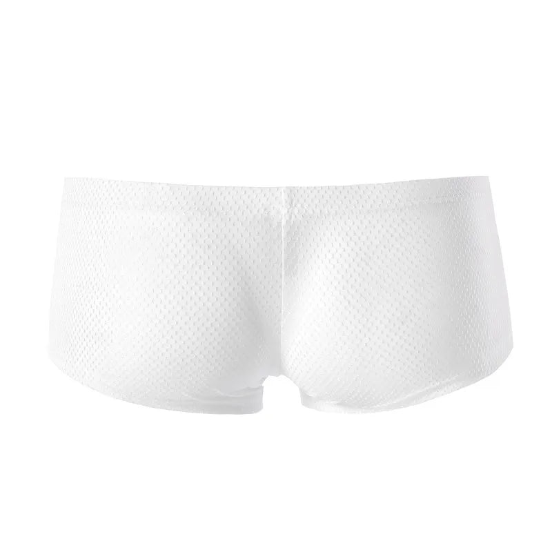 Dot Pattern Nylon Elastic Waist Boxer