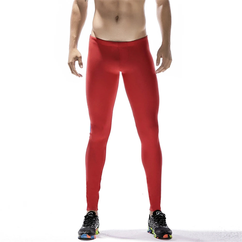 Sports Athletic Nylon Spandex Leggings