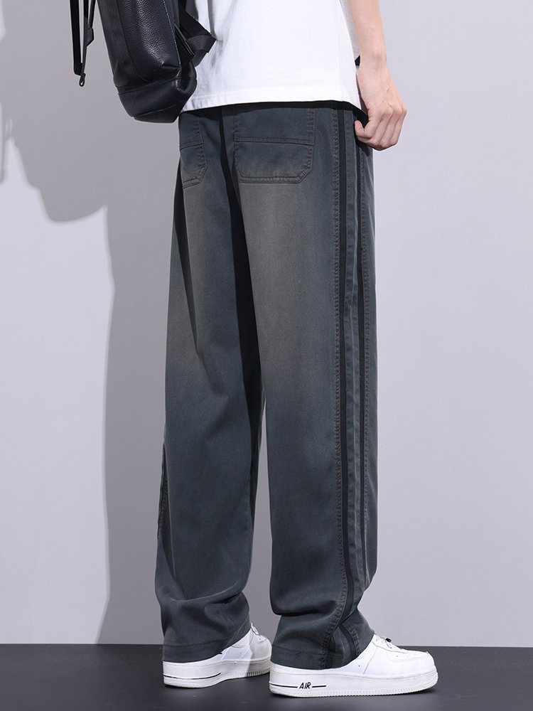 Thin Soft Lyocell Elastic Waist Pants