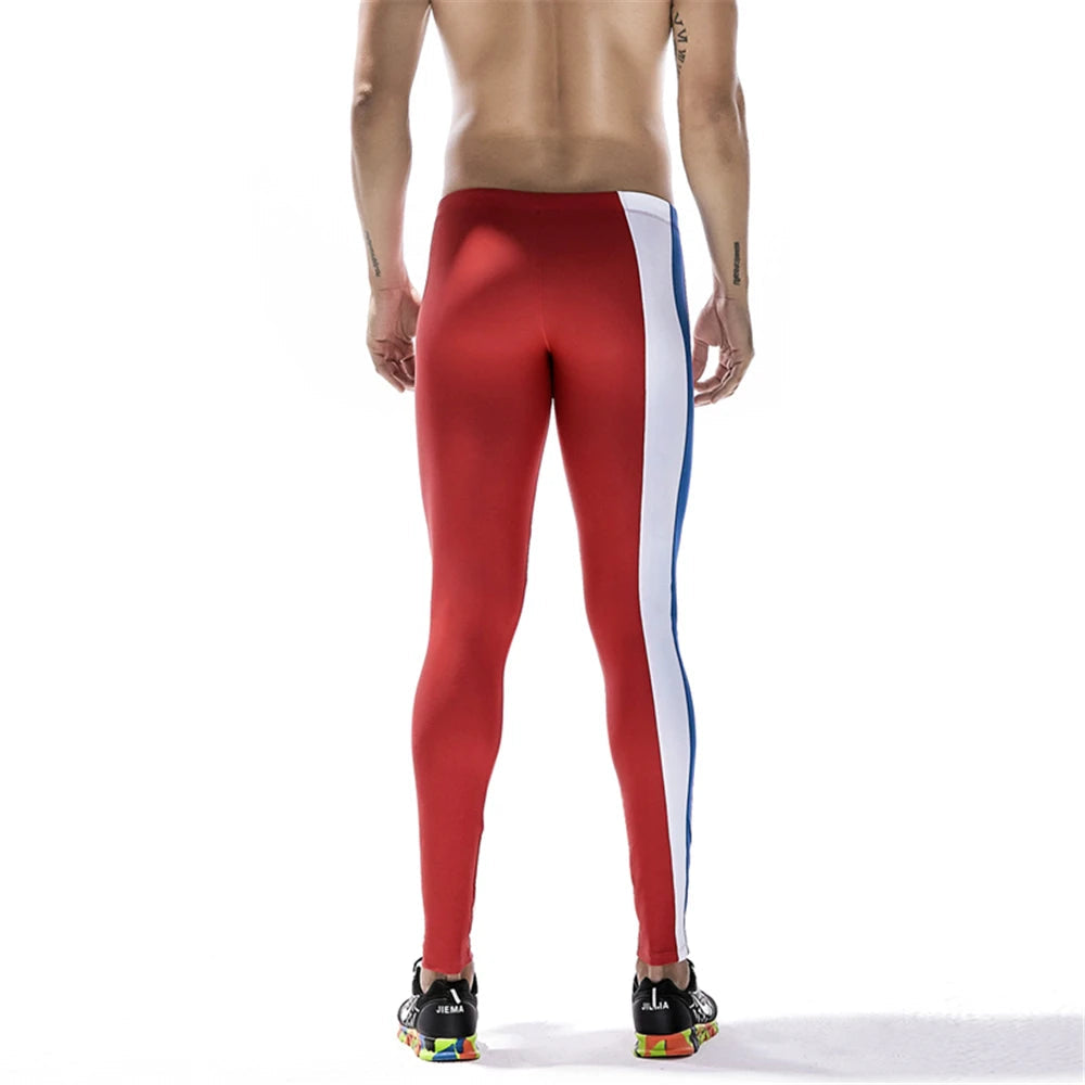 Sports Athletic Nylon Spandex Leggings