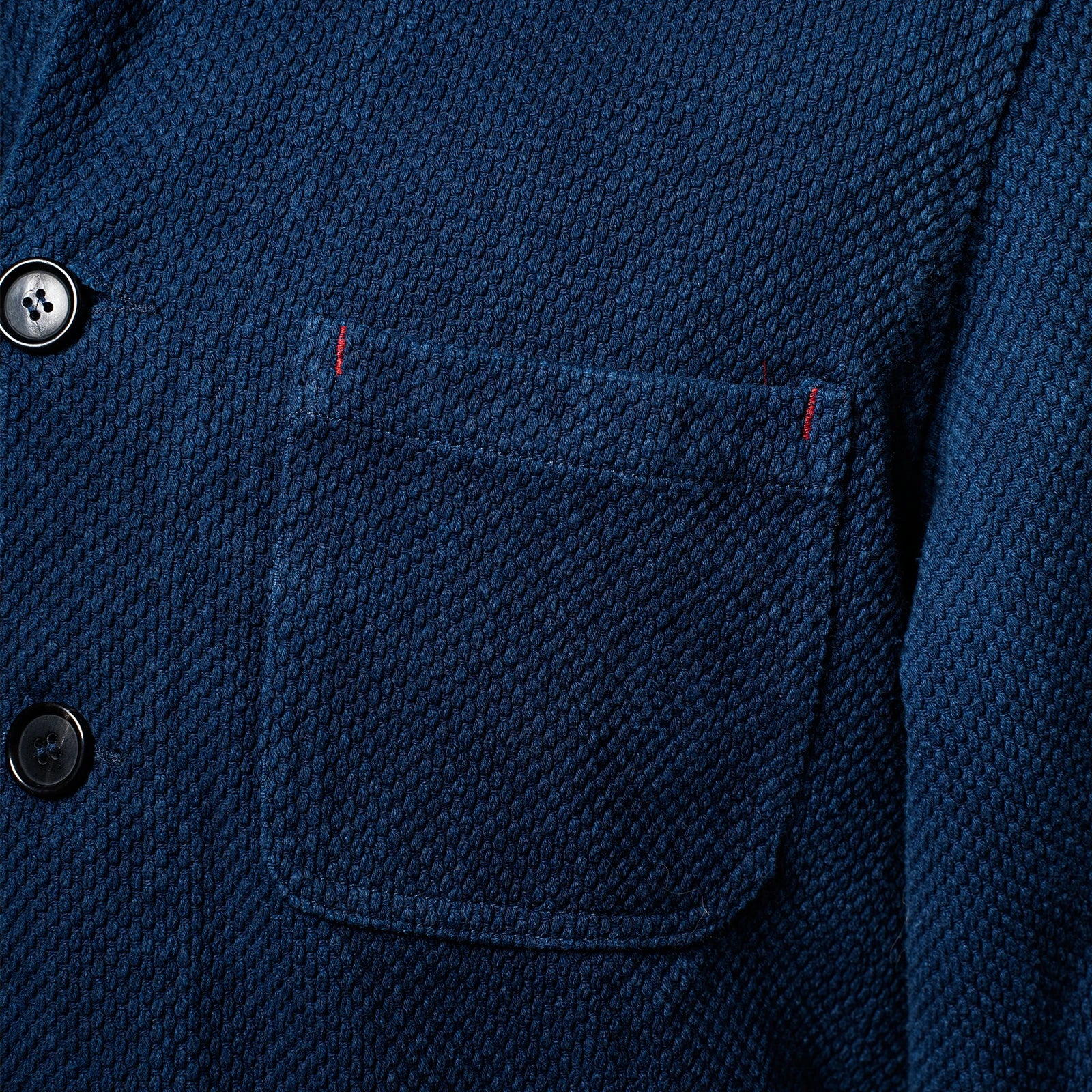 Vintage French Indigo Cargo Jacket