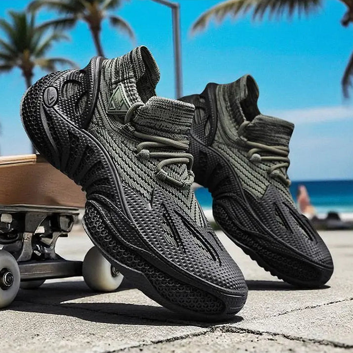 Breathable Mesh Hollow Socks Sneakers