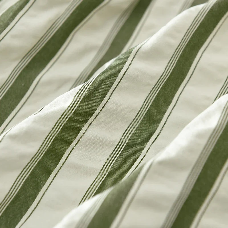 Loose Long Sleeve Striped Shirt