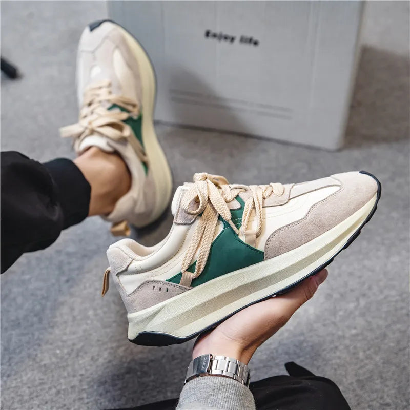 Casual Pointed Toe Canvas Sneakers