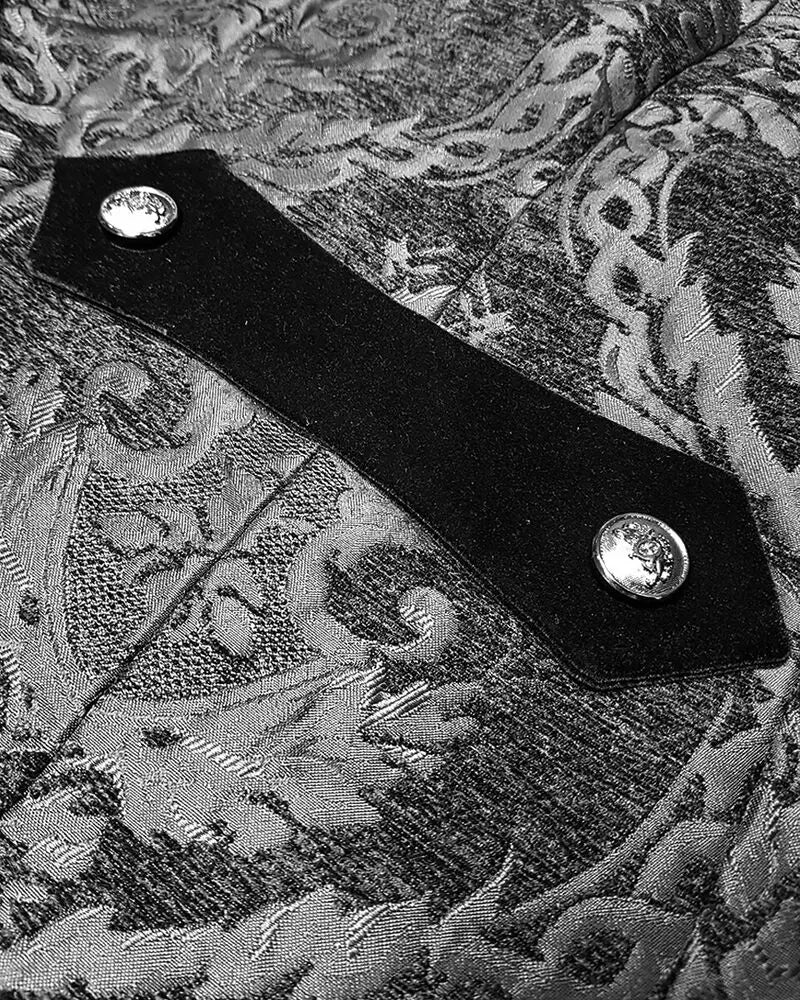 Jacquard Medieval Style Men's Blazer