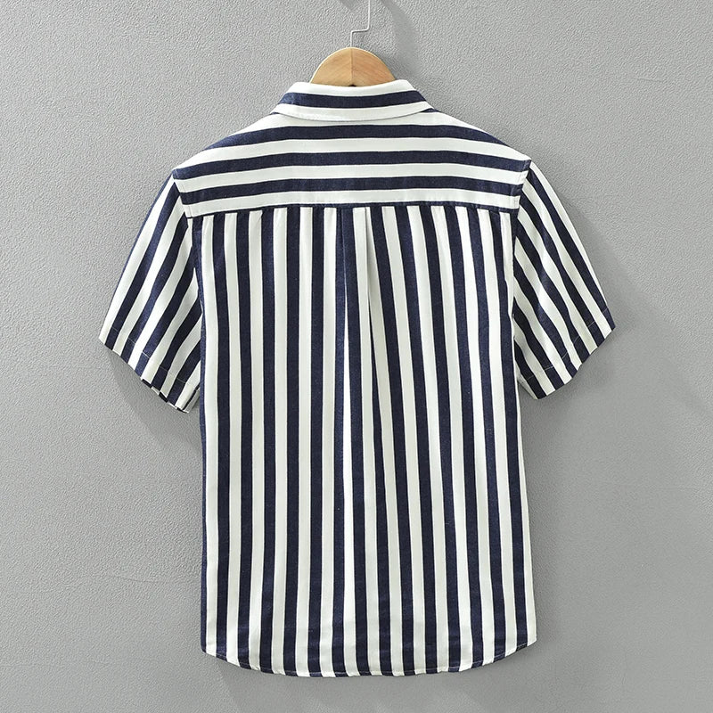 Clean Look Striped Short Sleeve Shirt