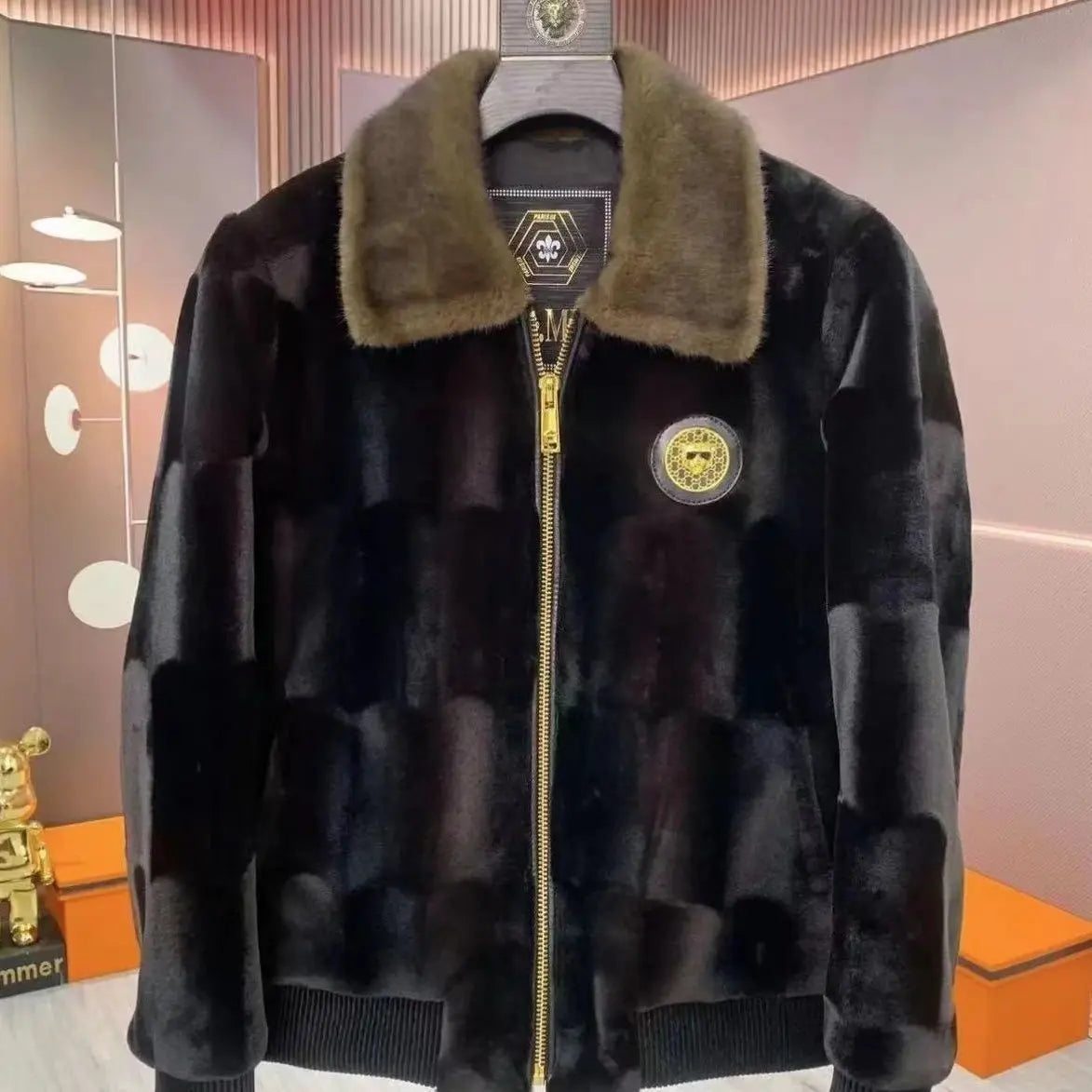 Oversized Faux Fur Loose Fluffy Jacket