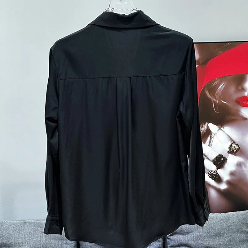 Printed Pattern Long-Sleeved Shirt