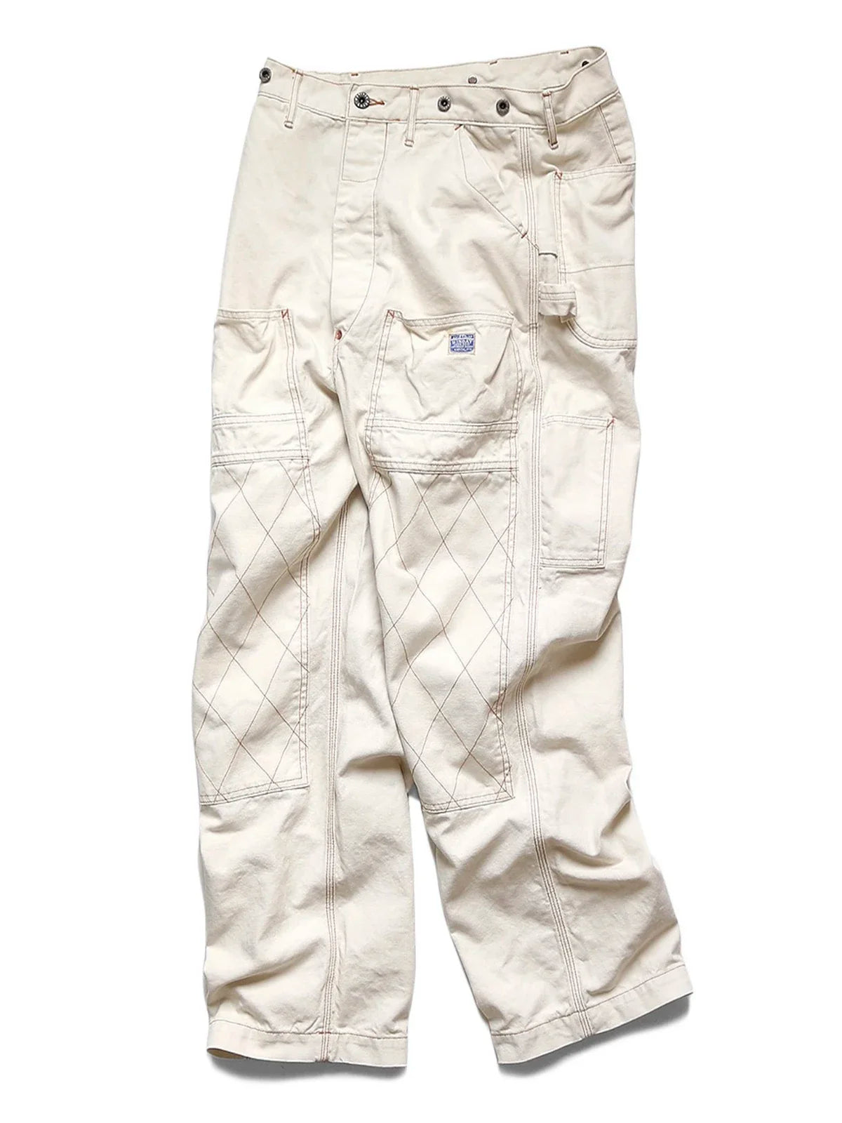 Casual Loose Stitched Decoration Pants