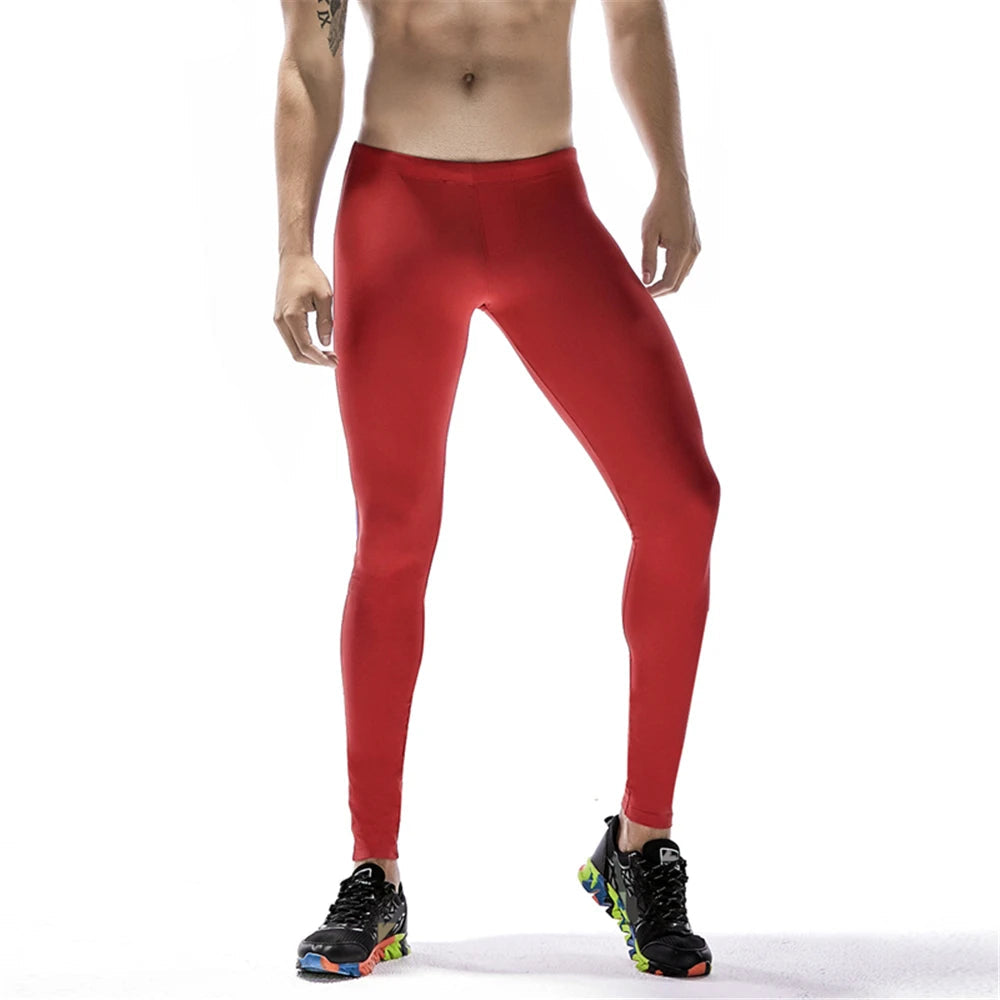 Sports Athletic Nylon Spandex Leggings