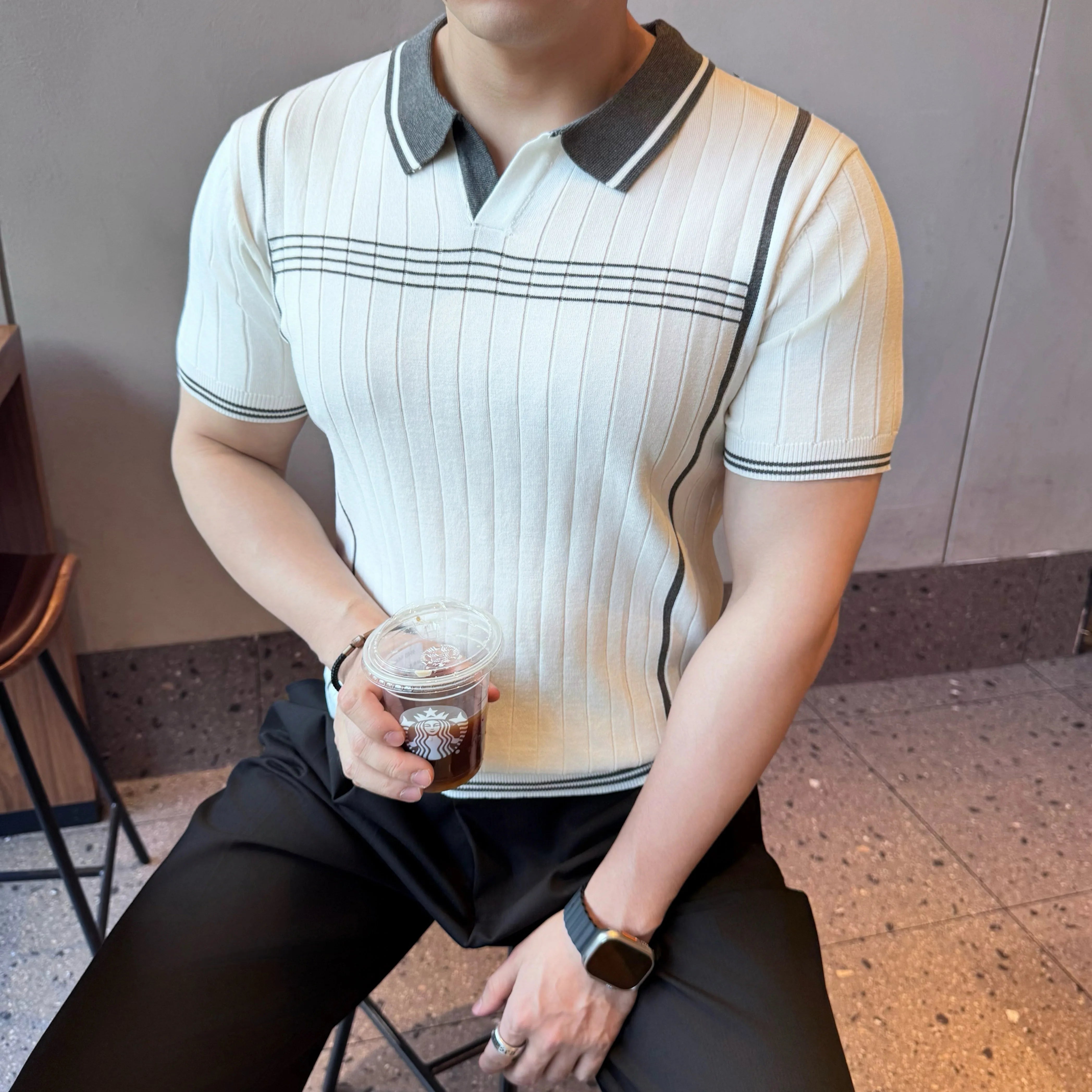 Slim Fit Casual Style Polo Shirt