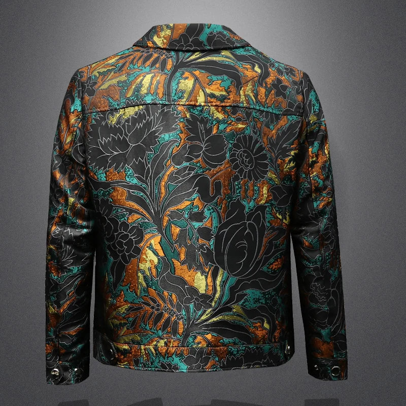 Luxury Embroidery Jacquard Jacket