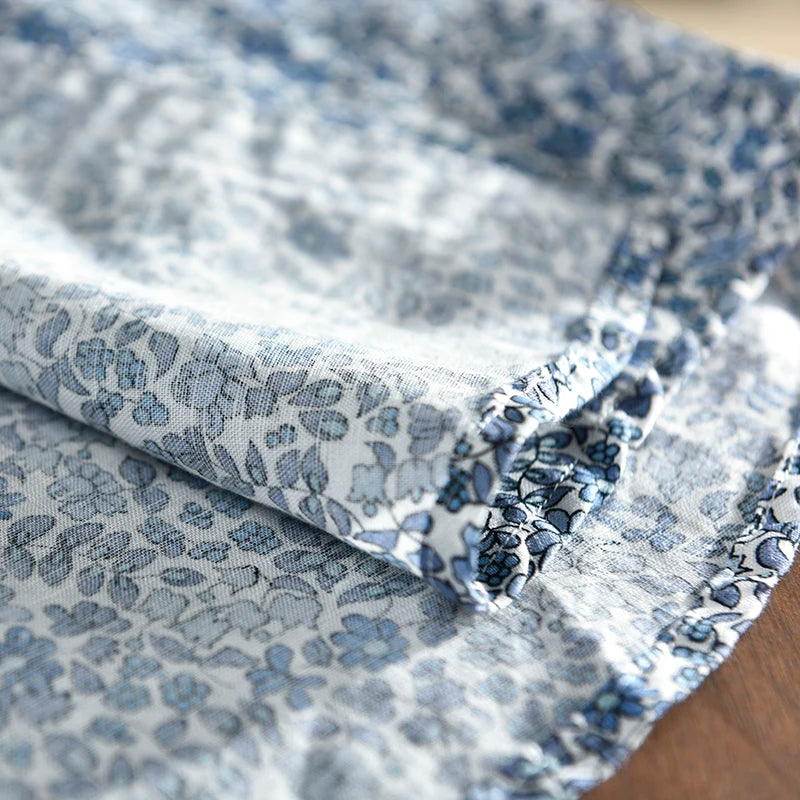 Floral Short Sleeve Single Breasted Shirt