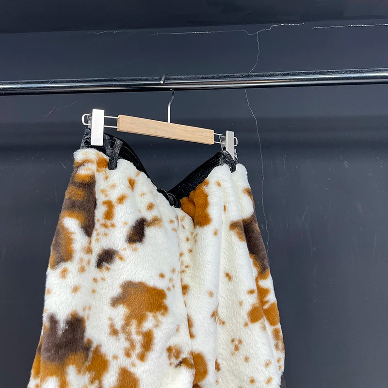 Multiple Big Pockets Patchwork Pants