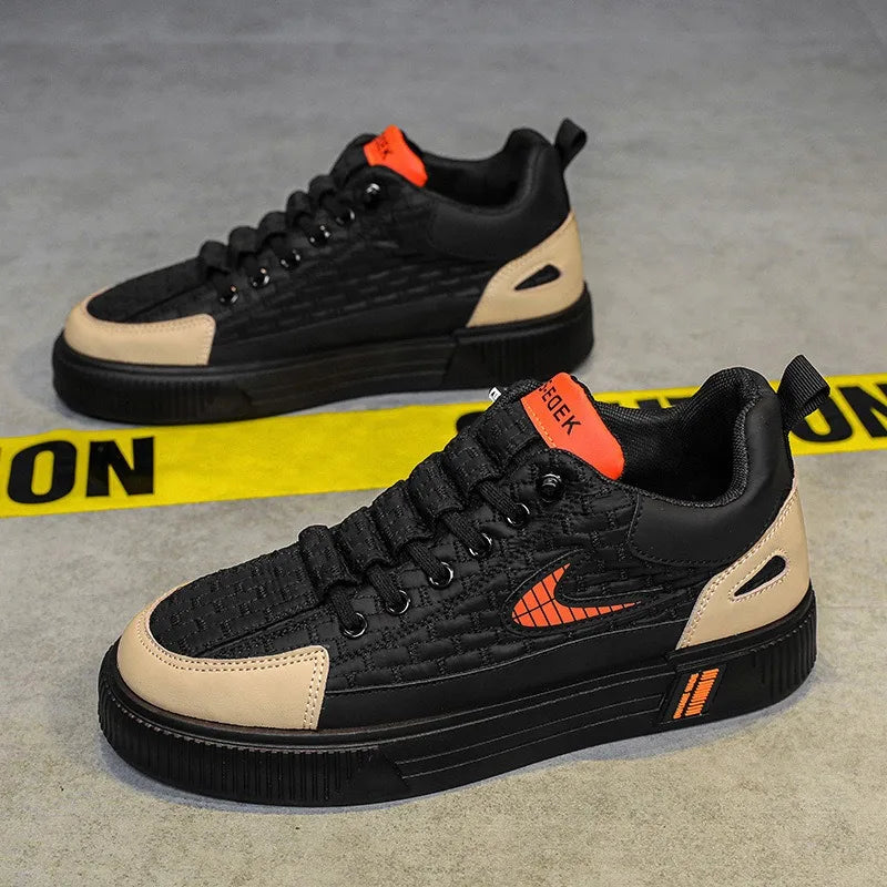 Casual Elastic Band Closure Sneakers