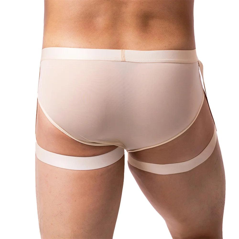 Bandage Leg U Convex Pouch Boxer