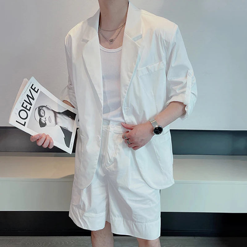 Thin Balzers Knee-Length Shorts Set