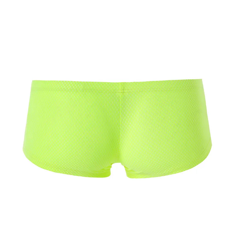 Dot Pattern Nylon Elastic Waist Boxer