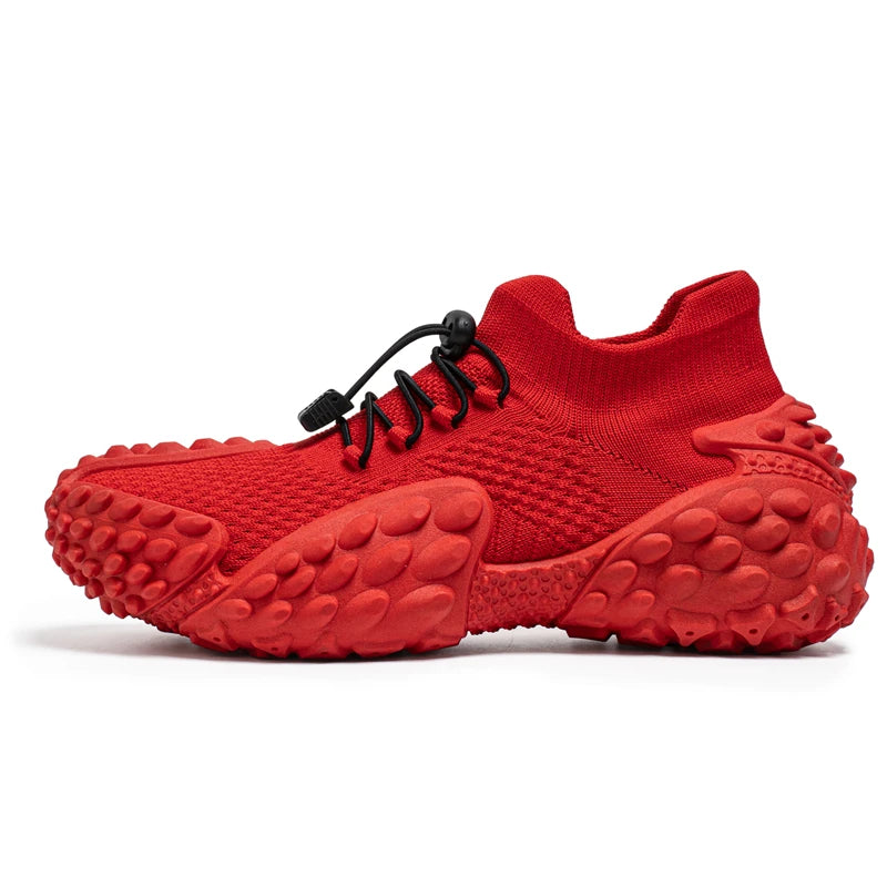 Chunky Grip Sole Slip-On Sneakers