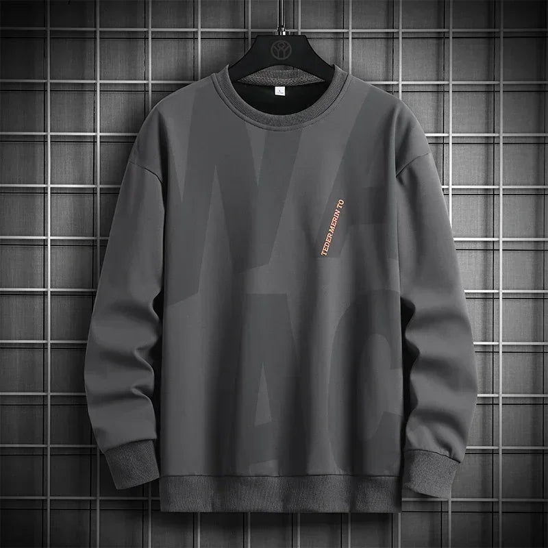 Fashion Solid Casual Letter Sweater