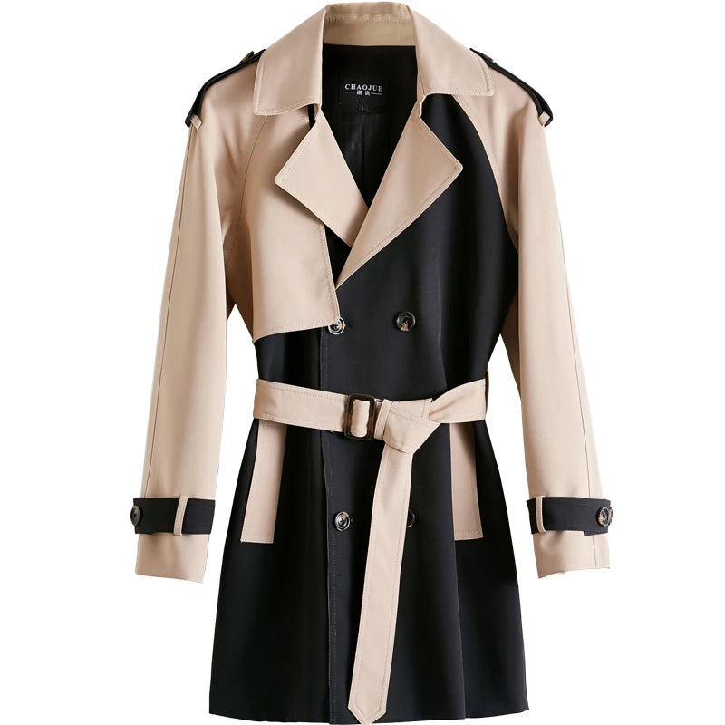 Double Breasted with Belt Coat