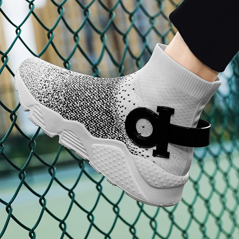 High-Tech Knit Walking Sneakers