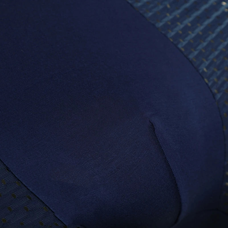 Solid Elastic Waist Nylon Mesh Boxer