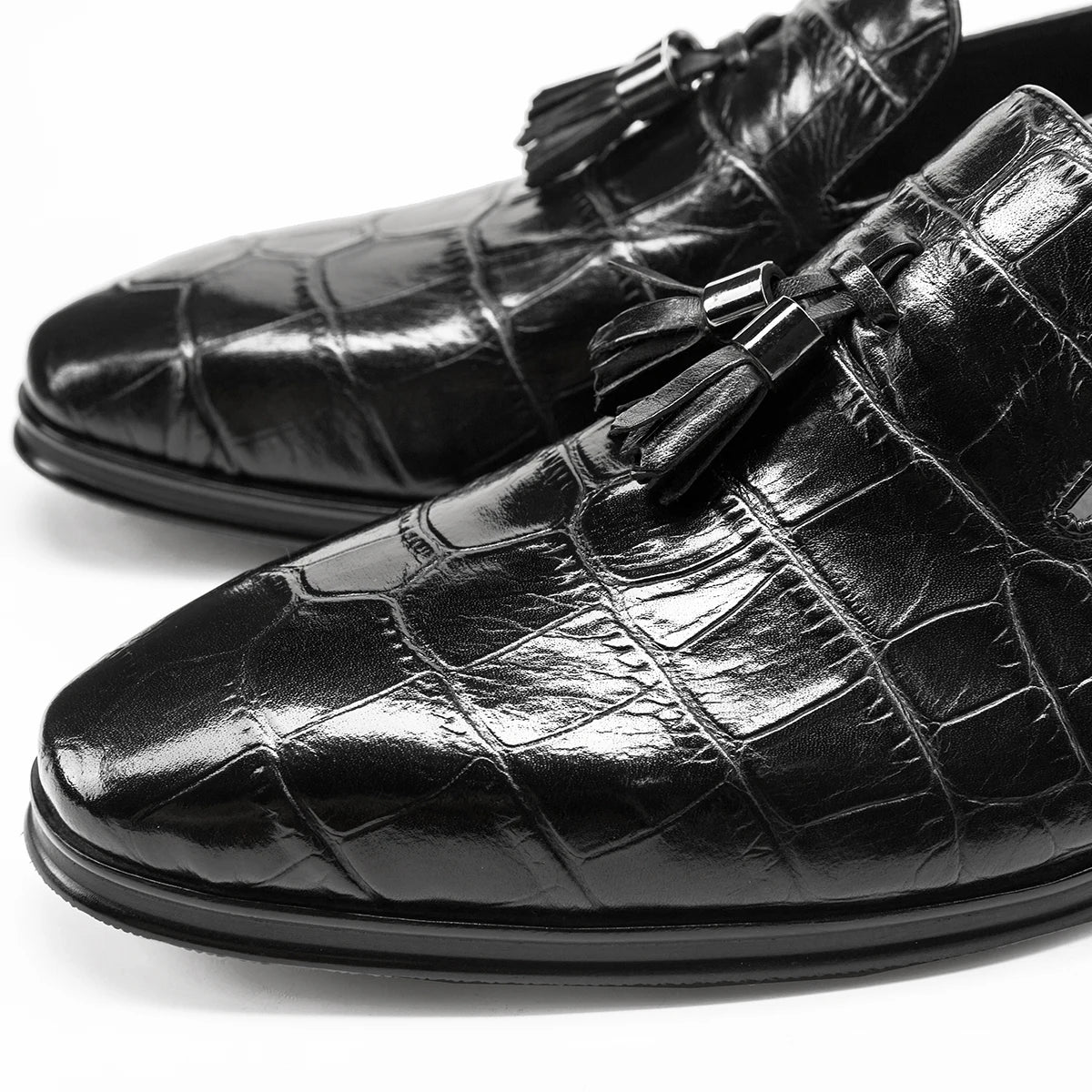 Vintage Croc Slip-On Loafers Shoes