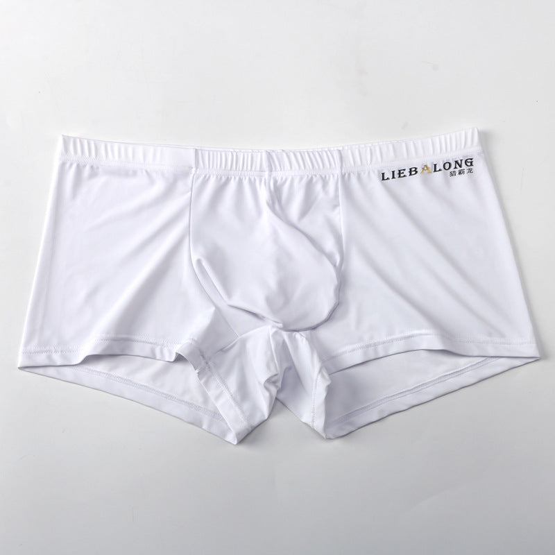 Solid Color Underwear Boxer