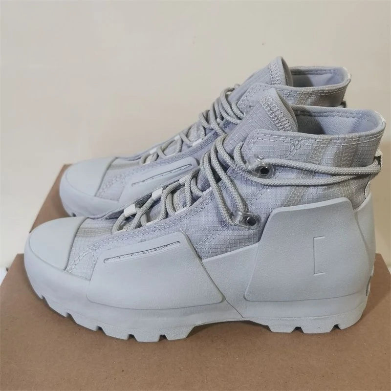 Solid Canvas Outdoor Hiking Boots
