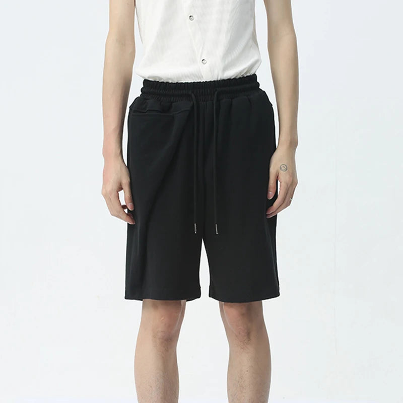 Casual Letter Solid Color Shorts Set