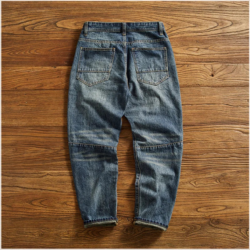 Zipper With Patch Pockets Jeans