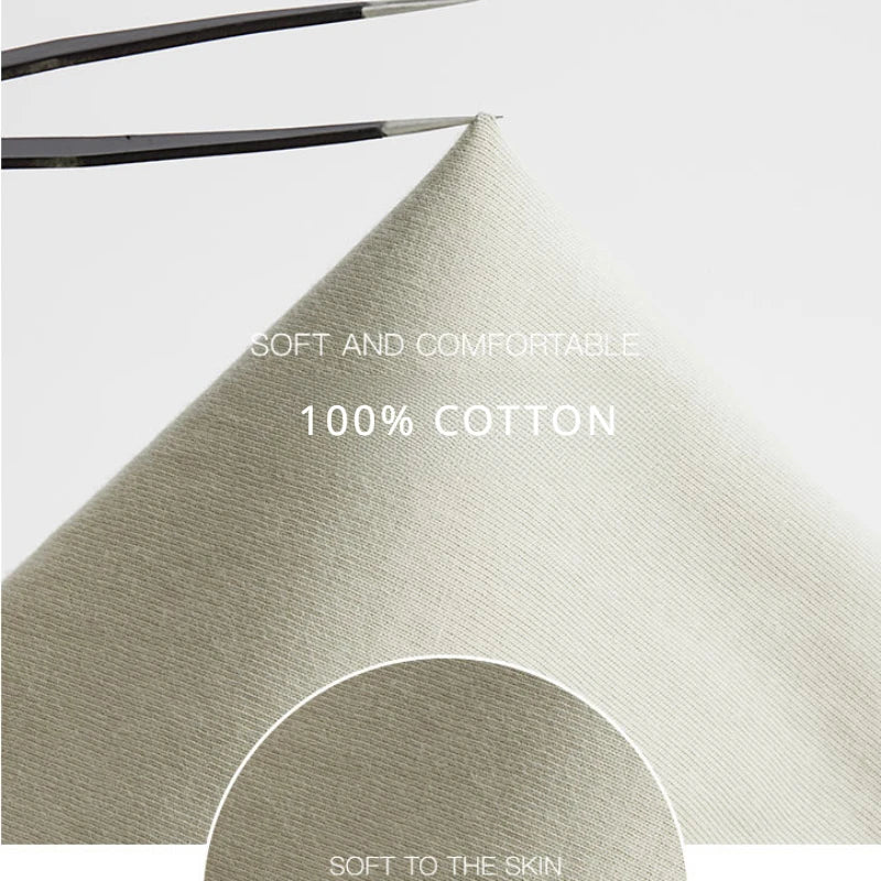 Cotton Polyester Letter Printed T-Shirt