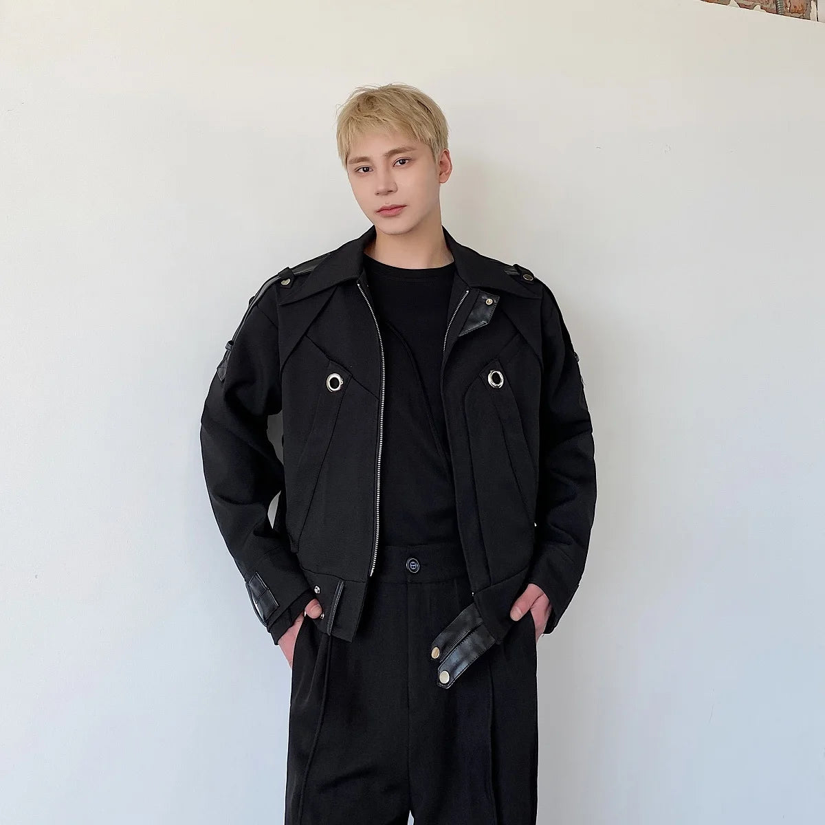 Industrial Detail Zip Jacket