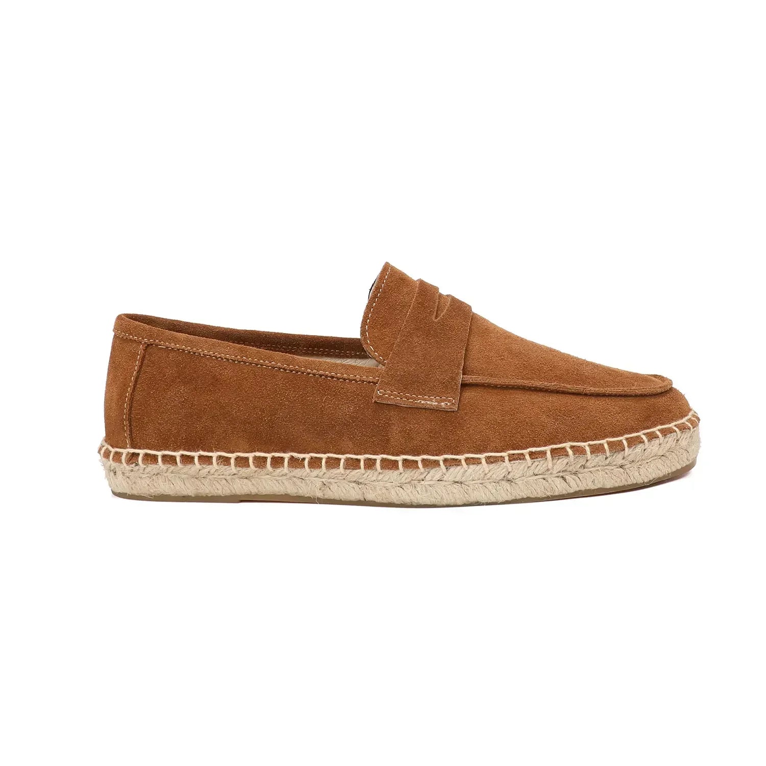 Slip-On Cow Suede Solid Loafers
