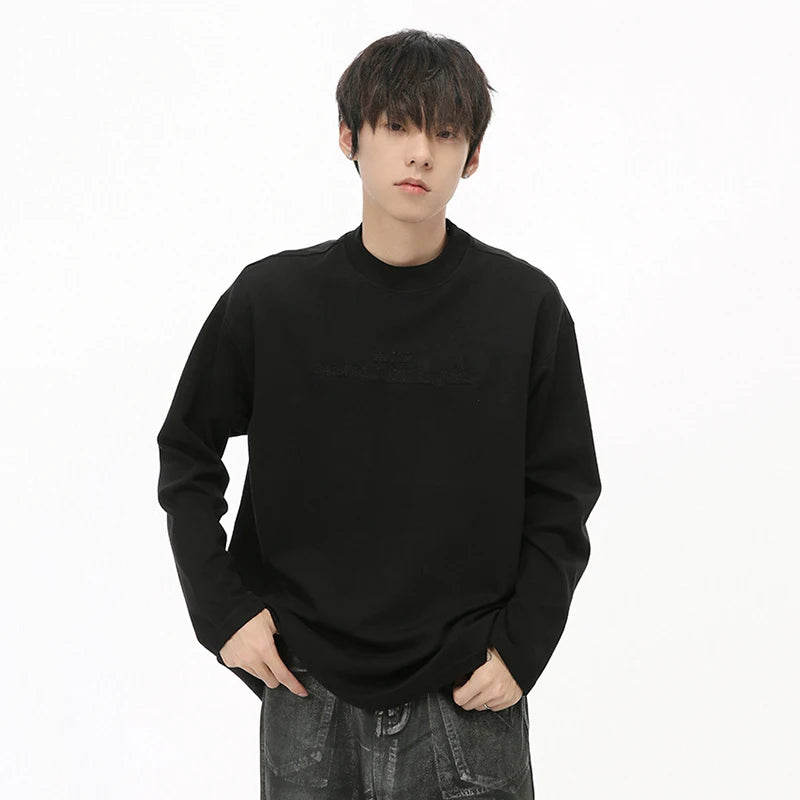 Solid Casual Round Collar Loose T-Shirt