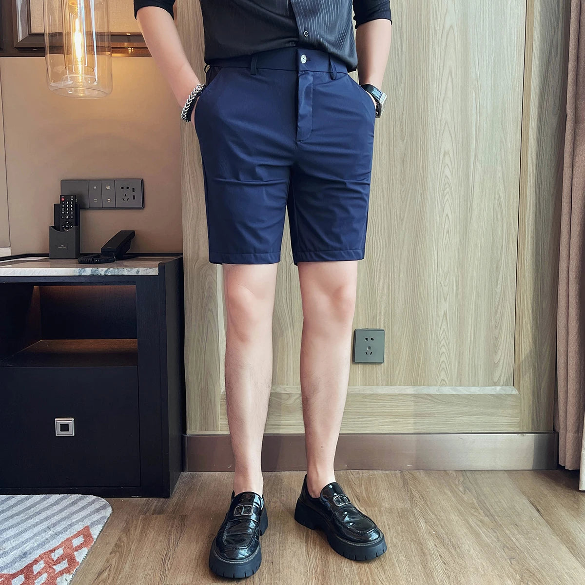 Simple Casual Breathable Chino Shorts