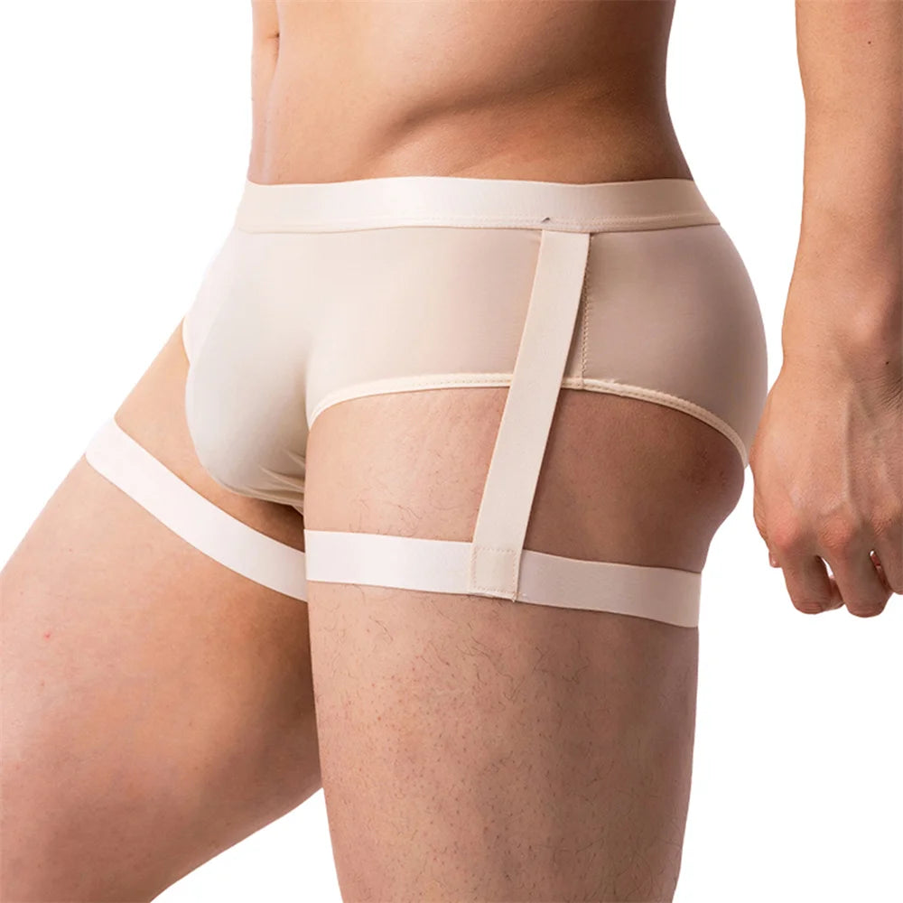 Bandage Leg U Convex Pouch Boxer