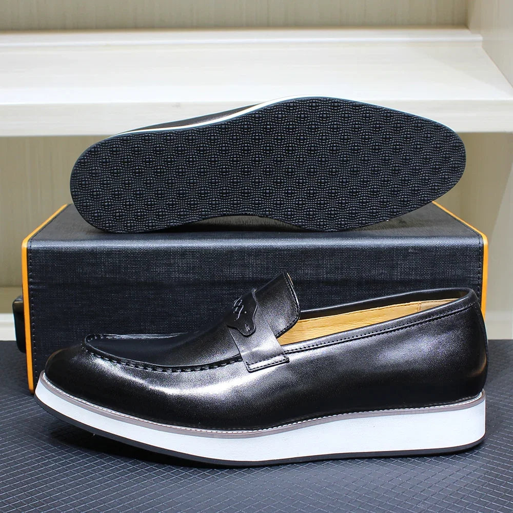 Men's Fashion Calf Leather Loafers